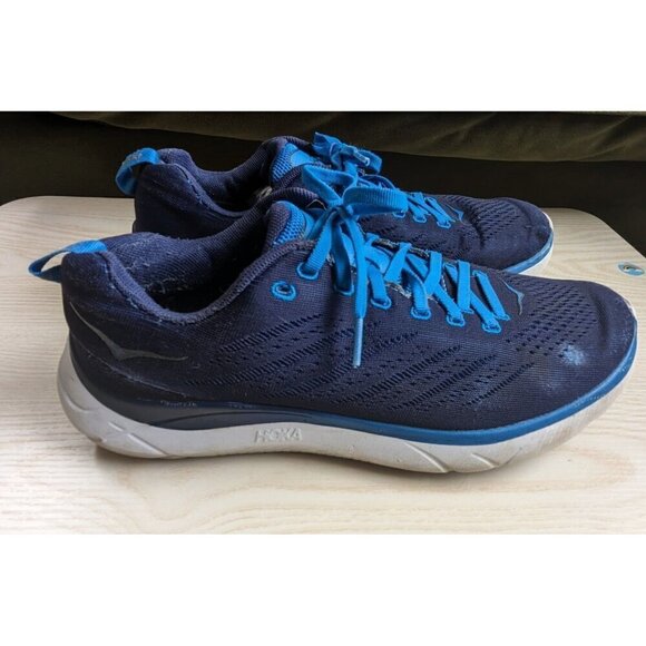 Hoka One One Men's Hupana EM Running Shoe Blue Size 10 - Picture 1 of 7